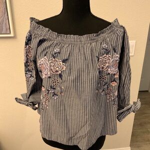 AEO OFF THE SHOULDER TOP